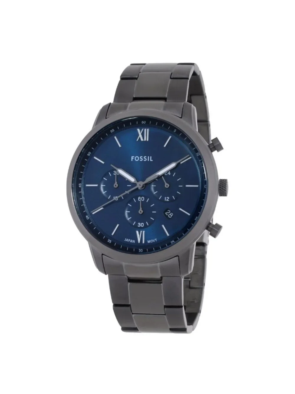 NWT Fossil Neutra Chronograph Quartz Blue Dial Men's Watch